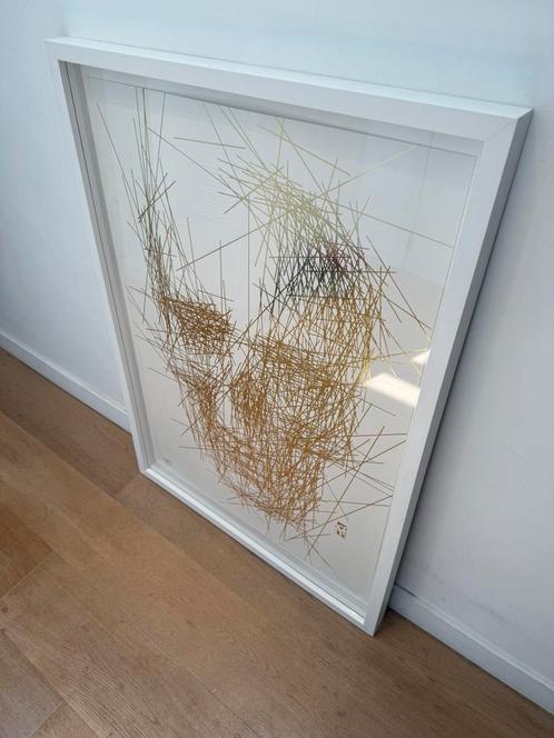 Steve Locatelli “ScratchI” Gold - Limited Edition, Antiek en Kunst, Kunst | Schilderijen | Abstract, Ophalen