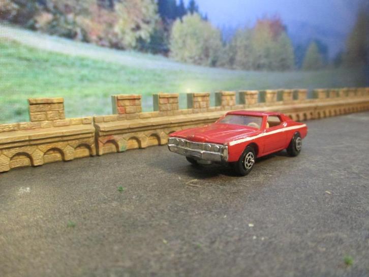 1972 Ford Thunderbird - YatMing Made in Hong Kong, Hobby en Vrije tijd, Modelauto's | Overige schalen, Gebruikt, Ophalen of Verzenden