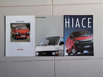 Toyota Liteace en Hiace folders Duitsland gelezen 3x beschikbaar voor biedingen