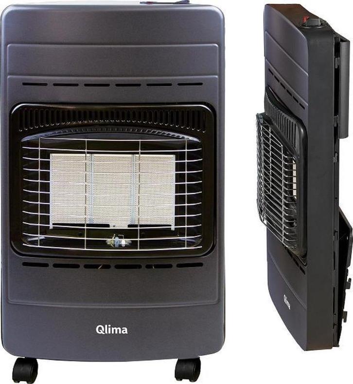 Qlima verrijdbare opvouwbare gaskachel nieuw in doos, Huis en Inrichting, Kachels, Nieuw, Vrijstaand, Gaskachel, Gas, Ophalen of Verzenden