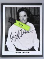 Gesigneerde Promotie foto Nigel Olsson (drummer Elton John), Ophalen of Verzenden, Zo goed als nieuw, Foto of Kaart