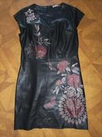 101 Idees imitatieleer jurk maat M/38, Kleding | Dames, Jurken, Maat 38/40 (M), Zwart, Ophalen of Verzenden, Zo goed als nieuw