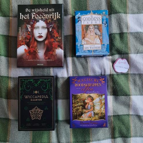 Diverse tarot en Oracle kaarten, Boeken, Esoterie en Spiritualiteit, Zo goed als nieuw, Overige typen, Tarot of Kaarten leggen