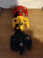 Nintendo 64 Controllers - 3 stuks!, Spelcomputers en Games, Ophalen of Verzenden, Gebruikt, Met 3 controllers of meer