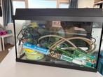 Aquarium met toebehoren, Ophalen, Gebruikt, Leeg aquarium