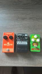 Drie stompbox effect pedaaltjes, Ophalen of Verzenden, Zo goed als nieuw
