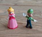 Super Mario figuurtjes Princess Peach en Luigi, Verzamelen, Ophalen of Verzenden, Zo goed als nieuw