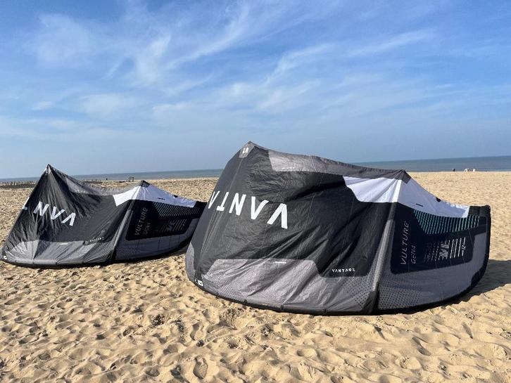 Vantage Vulture gen4 kite set  8, 10 & 12m incl. bar, Watersport en Boten, Kitesurfen, Gebruikt, Kitesurf-set, 12 m², Geen board