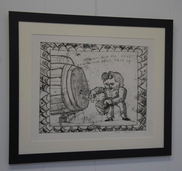 Lucebert (1924-1994) - Ets, Antiek en Kunst, Kunst | Schilderijen | Klassiek, Ophalen