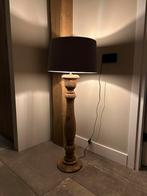 Prachtige landelijke vloerlamp hout, Huis en Inrichting, Ophalen, 100 tot 150 cm, Hout, Landelijk