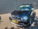 Volkswagen Polo 1.4 FUN CROSS 101PK 74KW  2004, Auto's, Voorwielaandrijving, Zwart, 4 cilinders, 1081 kg