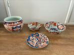 Set van vier stukken imari porselein te koop, Antiek en Kunst, Ophalen