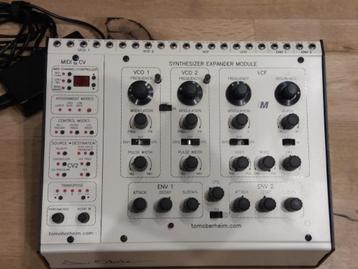 oberheim SEM met patchpanel, cv converter en midi beschikbaar voor biedingen