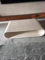 Design tafel, jaren 60/70 style, Kunststof, Zo goed als nieuw, Minder dan 50 cm, Ovaal