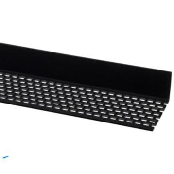 Ventilatieprofiel kunststof zwart 29x60mm 260cm beschikbaar voor biedingen