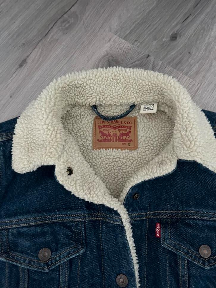 Levis dames jack maat S (nieuwstaat!), Kleding | Heren, Jassen | Winter, Zo goed als nieuw, Maat 46 (S) of kleiner, Zwart, Ophalen of Verzenden
