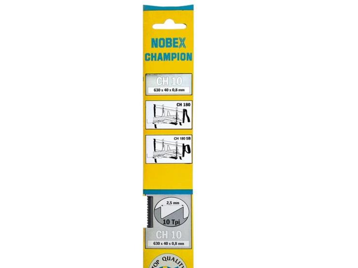 Nobex champion verstekzaagblag ch 10 - 10tpi 630x40x0.8Mm, Doe-het-zelf en Verbouw, Gereedschap | Handgereedschap, Nieuw, Ophalen of Verzenden