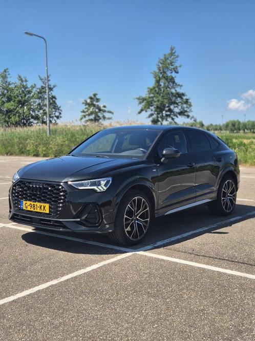 Audi Q3 45 Tfsi 230pk S Tronic Quattro 2019 Zwart, Auto's, Audi, Particulier, Q3, 4x4, ABS, Achteruitrijcamera, Adaptieve lichten