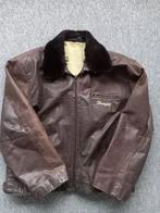 WRANGLER pilotenjack XL, Kleding | Heren, Ophalen of Verzenden, Gedragen, Maat 56/58 (XL), Bruin