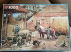 Jumbo legpuzzel 1000 stukjes C Jetses hooivracht, Hobby en Vrije tijd, Denksport en Puzzels, Ophalen of Verzenden, 500 t/m 1500 stukjes
