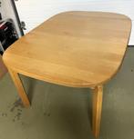 Vintage Deense eettafel + 4 stoelen, Skovmand & Andersen, Huis en Inrichting, Ophalen, 100 tot 150 cm, Eikenhout, 50 tot 100 cm