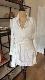 PIAZZA SEMPIONE linnen overslagblouse nieuw It 44, Maat 38/40 (M), Piazza Sempione, Wit, Nieuw