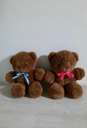 2 grote knuffelberen 45 cm beschikbaar voor biedingen