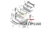 Peugeot 5008 (1/14-6/17) voorbumper (Bij koplampsproeiers/bi, Nieuw, Ophalen of Verzenden, Bumper, Peugeot