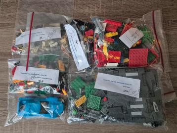 6 Lego Sets compleet (Met geprinte instructies) beschikbaar voor biedingen