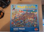 That's life puzzel, 1000 stukjes, zo goed als nieuw, Ophalen of Verzenden, 500 t/m 1500 stukjes, Zo goed als nieuw, Legpuzzel