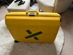 Samsonite Koffer - Geel, Sieraden, Tassen en Uiterlijk, Koffers, Gebruikt, 50 tot 60 cm, Hard kunststof, Slot