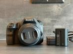 Sony a58 + 18-55mm Lens, Accu & Lader, Gebruikt, Spiegelreflex, Ophalen of Verzenden, Sony