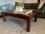 teakhouten stevige salontafel, Ophalen, Gebruikt, 100 tot 150 cm, Teakhout