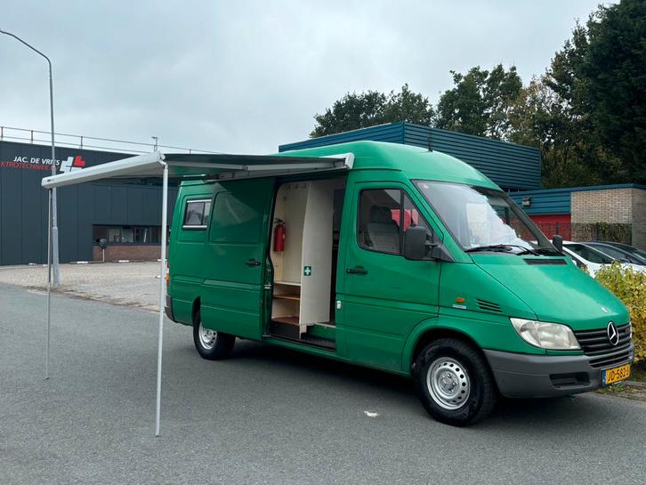 Mercedes sprinter 2002 CAMPER 902.6 211 cdi, Caravans en Kamperen, Campers, Particulier, tot en met 2, Buscamper of Camperbus