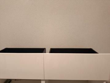 Ikea Besta lades hoogglans 