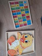 Houten letterbak & eendjes puzzel, Kinderen en Baby's, Speelgoed | Kinderpuzzels, Ophalen, 2 tot 4 jaar, Gebruikt, Meer dan 50 stukjes