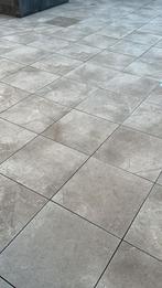 NIEUWE tegels (nog in doos) stone beige 14 stuks, Ophalen, Nieuw, Keramiek, Terrastegels