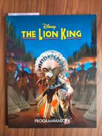 Programmaboek The Lion King + ticket Circustheater (2018), Ophalen of Verzenden, Zo goed als nieuw, Ballet of Musical