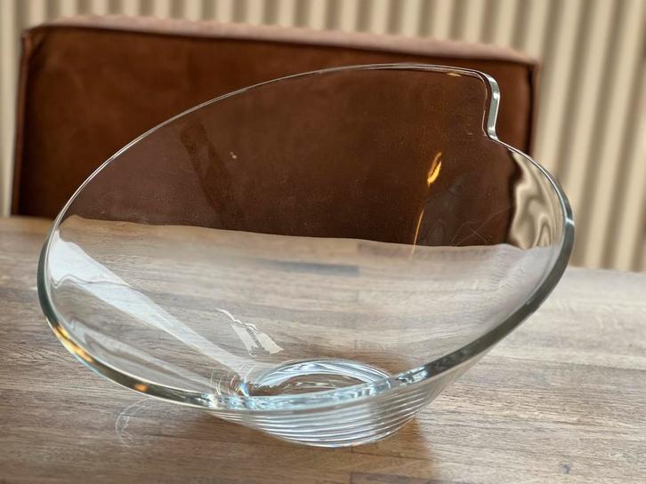 Villeroy & Boch - New Wave - grote glazen fruitschaal, Verzamelen, Glas en Borrelglaasjes, Zo goed als nieuw, Overige typen, Ophalen of Verzenden