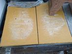 Gele Betontegels 40x60 - 27 stuks, Ophalen, Gebruikt, 5 tot 10 m², Beton