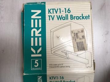 KTV1-16 Keren Tv ophangbeugel tot 16 inch, nieuw in doos beschikbaar voor biedingen