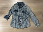 Blouse spijkerlook, Maat 38/40 (M), Blauw, Ophalen of Verzenden, Zo goed als nieuw