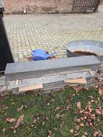 Betonbielzen / Stapelblokken 120cm, Tuin en Terras, Bielzen en Borders, Ophalen, Gebruikt, 100 tot 200 cm, Biels