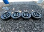 Ford focus Stalen velgen Continental Winterbanden 205/60/16, Ophalen, Gebruikt