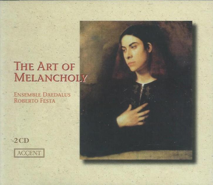 NIEUW 2CD The Art of Melancholy / Ensemble Daedalus, Festa, Cd's en Dvd's, Cd's | Klassiek, Nieuw in verpakking, Kamermuziek, Middeleeuwen en Renaissance