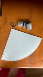 Glazen hoekplank, Ophalen of Verzenden, Zo goed als nieuw