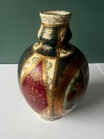 Royal Vienna Stijl Vaas - Kaufmann Scène, Ophalen of Verzenden