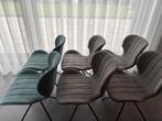 6x Eetkamerstoelen Zuiver OMG, zeer goede staat!, Ophalen, Zo goed als nieuw, Grijs, Vijf, Zes of meer stoelen
