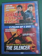 China Strike Force + The Silencer (2 films op 1 DVD), Cd's en Dvd's, Dvd's | Thrillers en Misdaad, Boxset, Maffia en Misdaad, Zo goed als nieuw