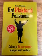 Gerhard Hormann - Het plakbandpensioen, Boeken, Ophalen of Verzenden, Zo goed als nieuw, Gerhard Hormann